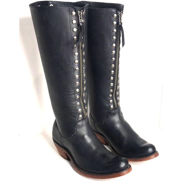 NEW JUSTIN REBA LESLIE GENUINE LEATHER BOOTS WOMENS SIZE 6.5 - Picture 2 of 9